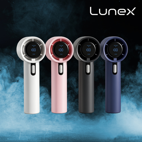 루넥스 100단 LCD 저소음 버튼형 대용량 에어콘 선풍기 3000mAh